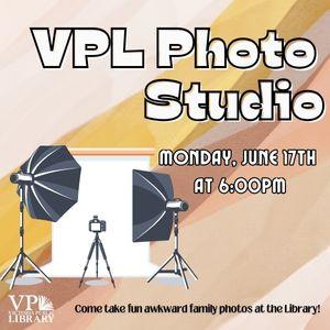 VPL Photo Studio, June 17th at 6:00pm, Victoria Public Library