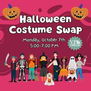 Halloween Costume Swap, October 7th at 5:00pm