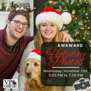 Awkward Holiday Photos, November 12th at 5:00PM, Victoria Public Library 