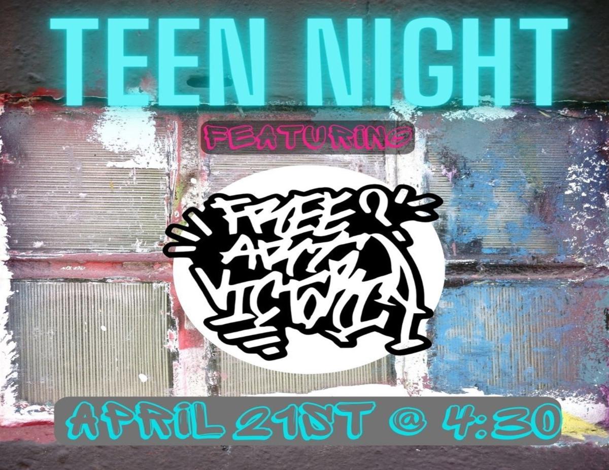 teen night: window art