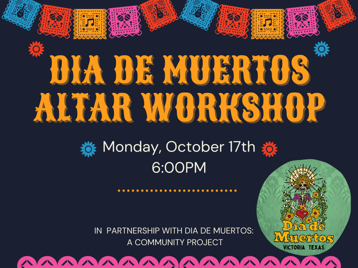 Dia De Muertos Altar Workshop October 17th at 6:00pm