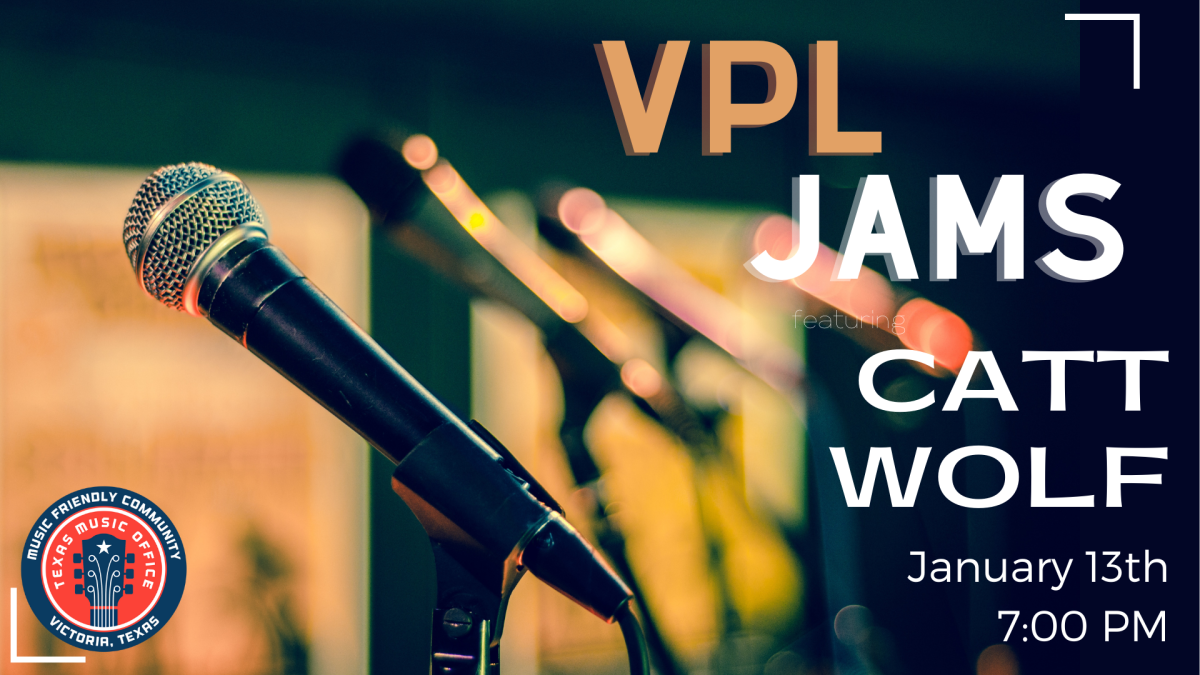 VPL Jams - Catt Wolf, January 13th at 7pm