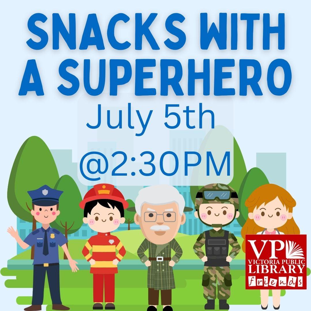 snacks with a hero