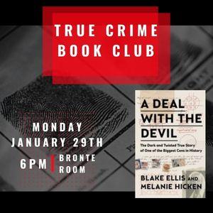 True Crime Book Club, January 29th at 6:00PM